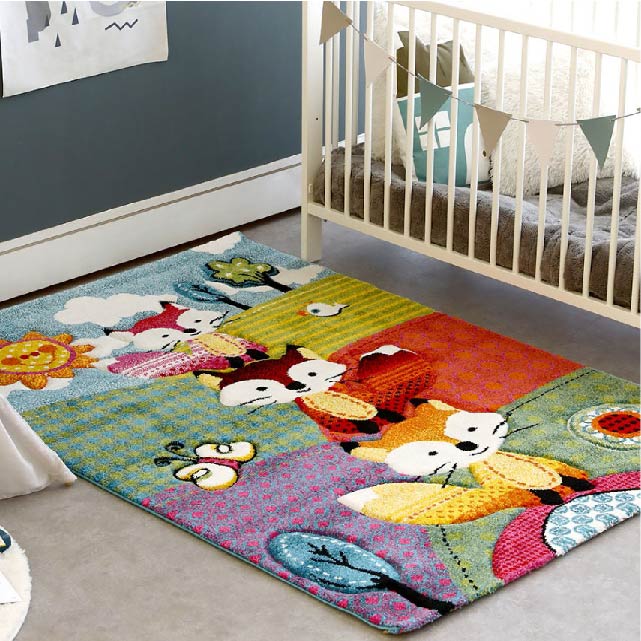 포슬포슬 동물 카페트모음 4color