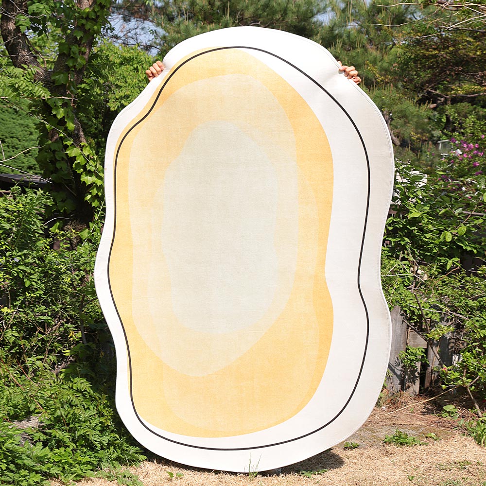 [랜디케어] 쉐입디자인 셔닐 발수 러그