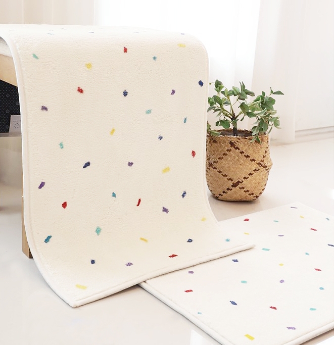 [코튼벨벳 DTP] 포근한 크레용 매트