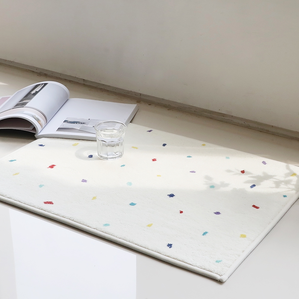 [코튼벨벳 DTP] 포근한 크레용 매트