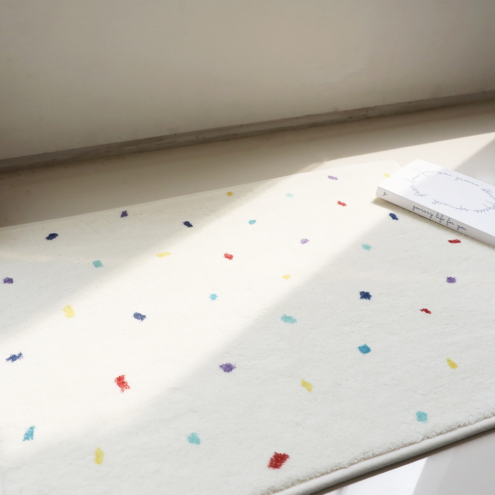 [코튼벨벳 DTP] 포근한 크레용 매트