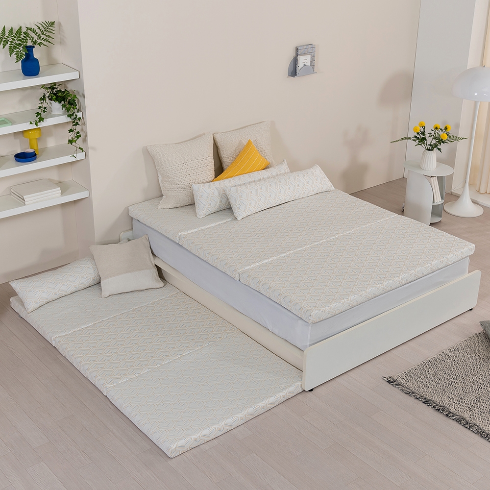 에어코어 3단접이식 매트리스 워셔블