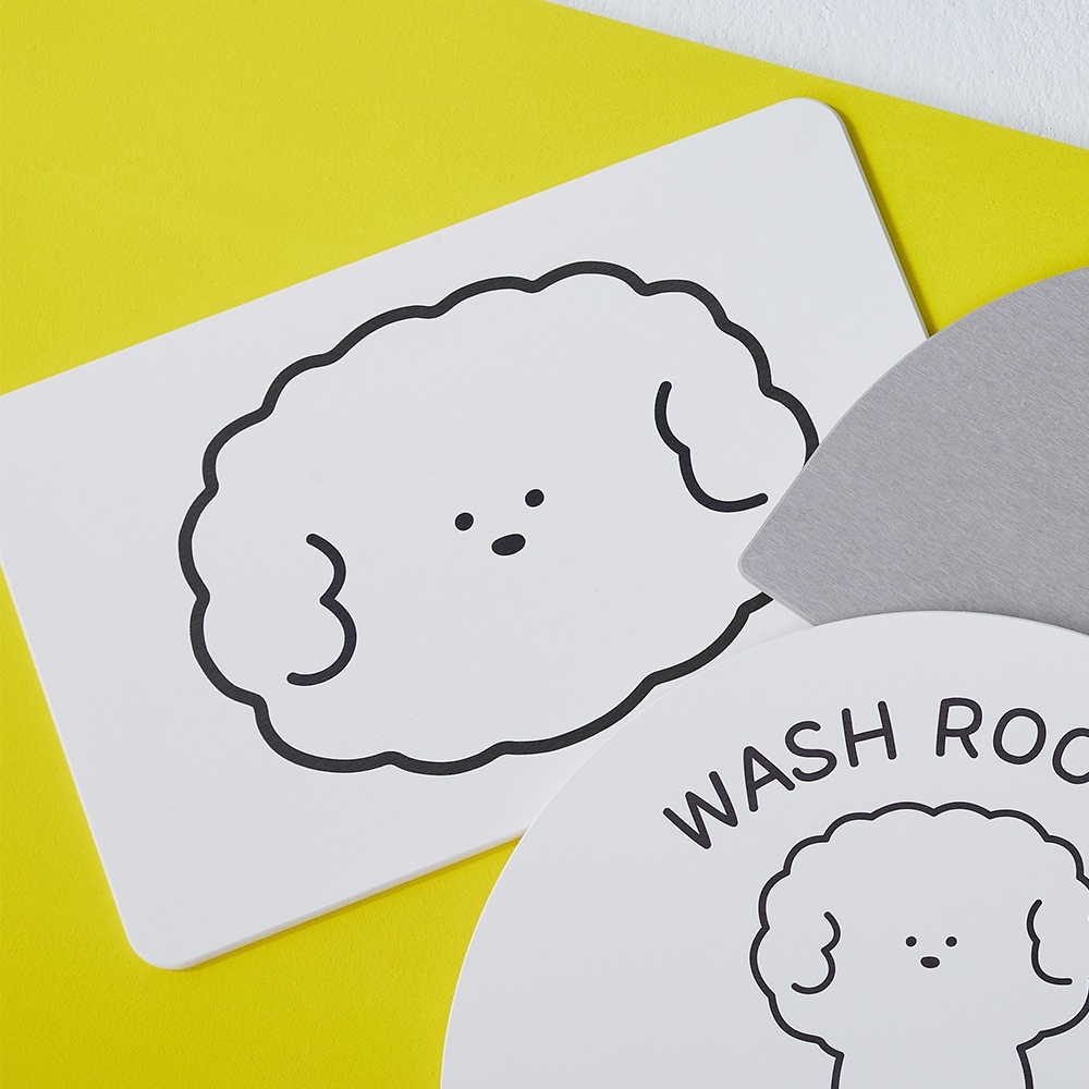 수분 순삭 푸숑 사각 규조토 발매트