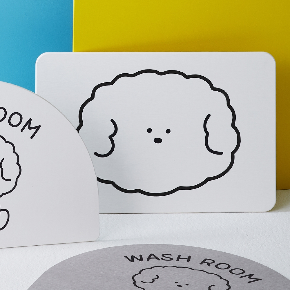 수분 순삭 푸숑 사각 규조토 발매트