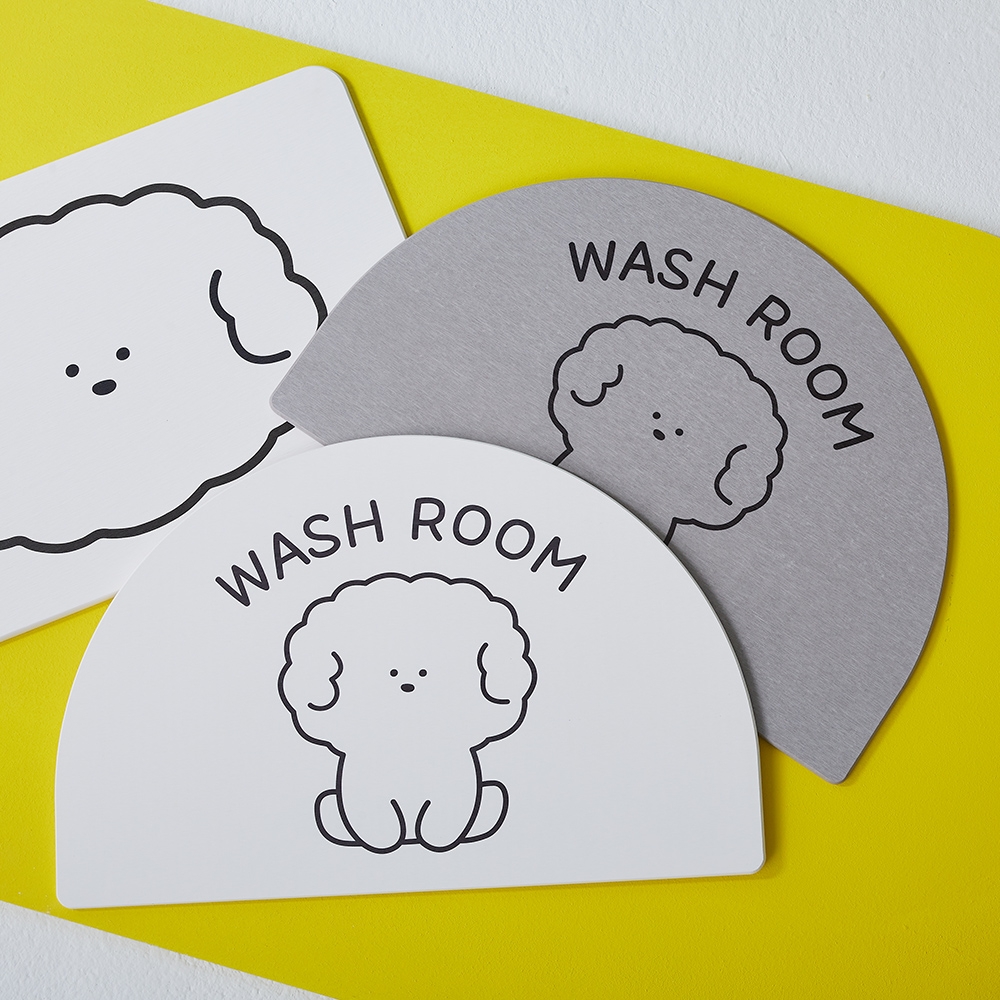 수분 순삭 푸숑 반달 규조토 발매트