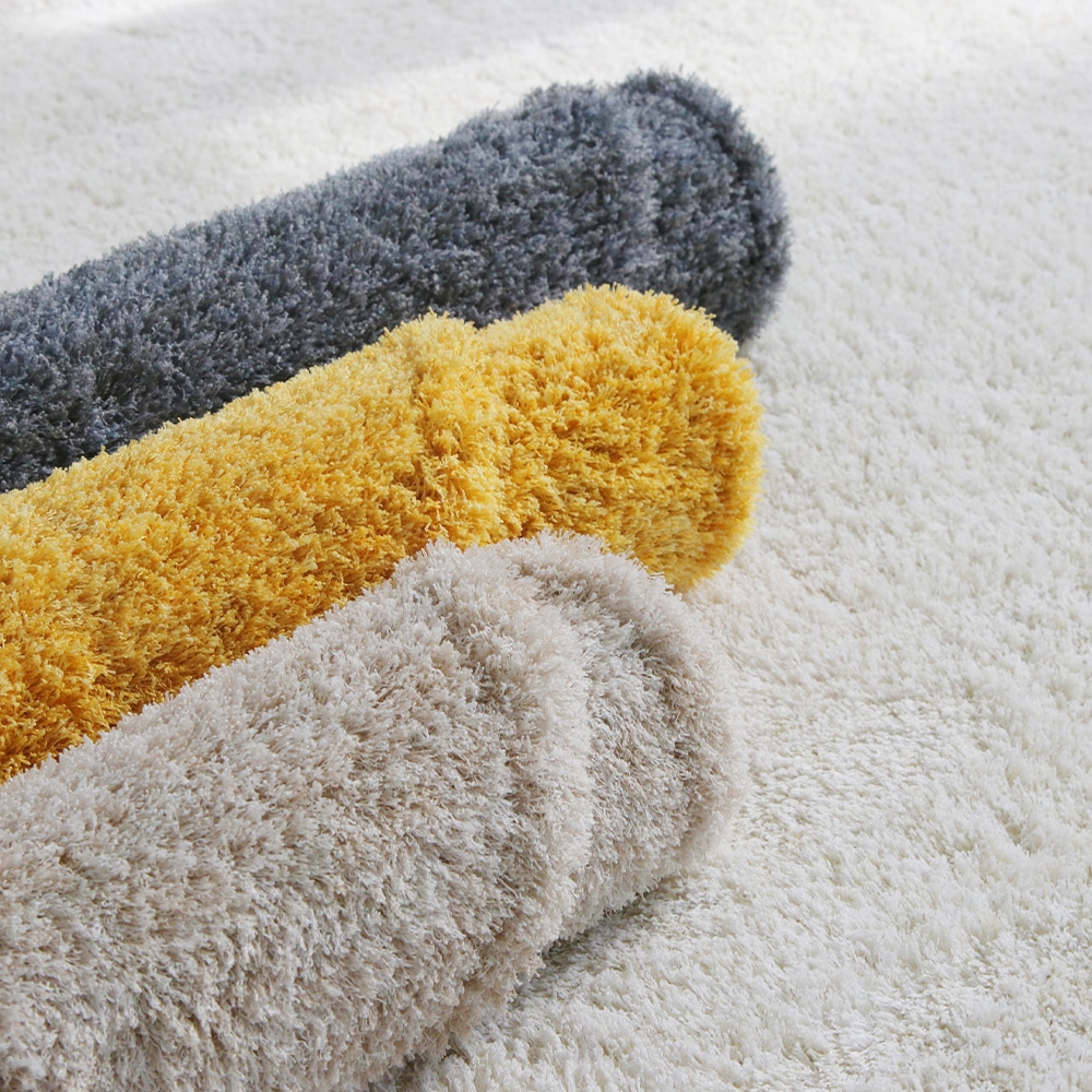 멜란지 샤기 러그