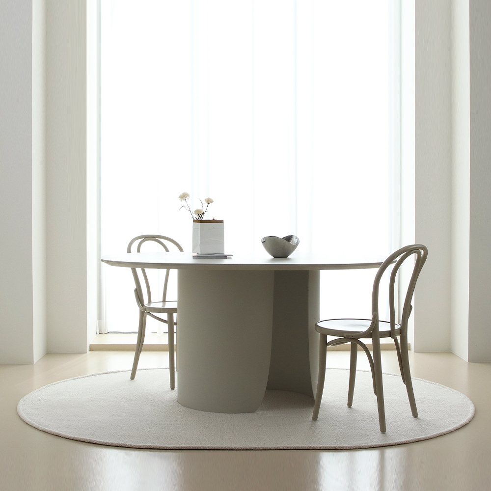 선데이 타원형 러그