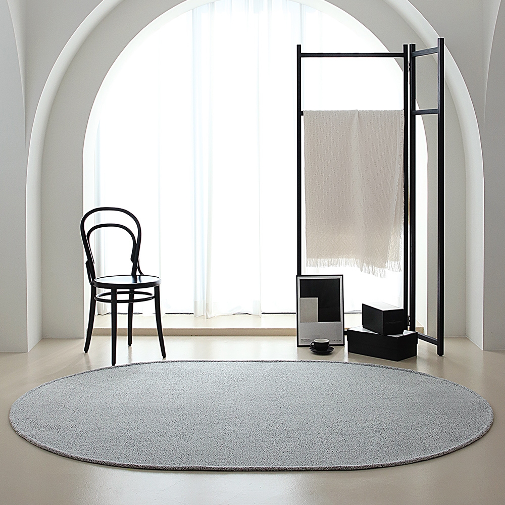 선데이 타원형 러그