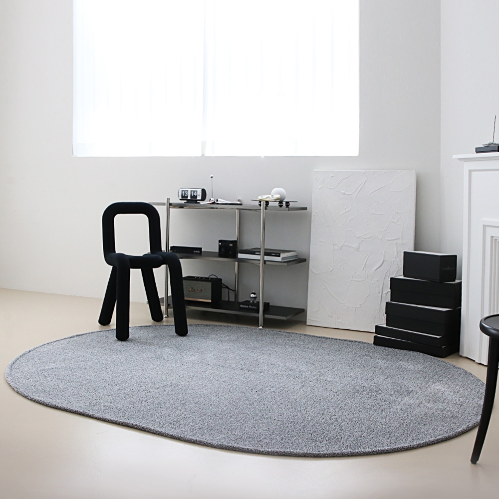 선데이 타원형 러그