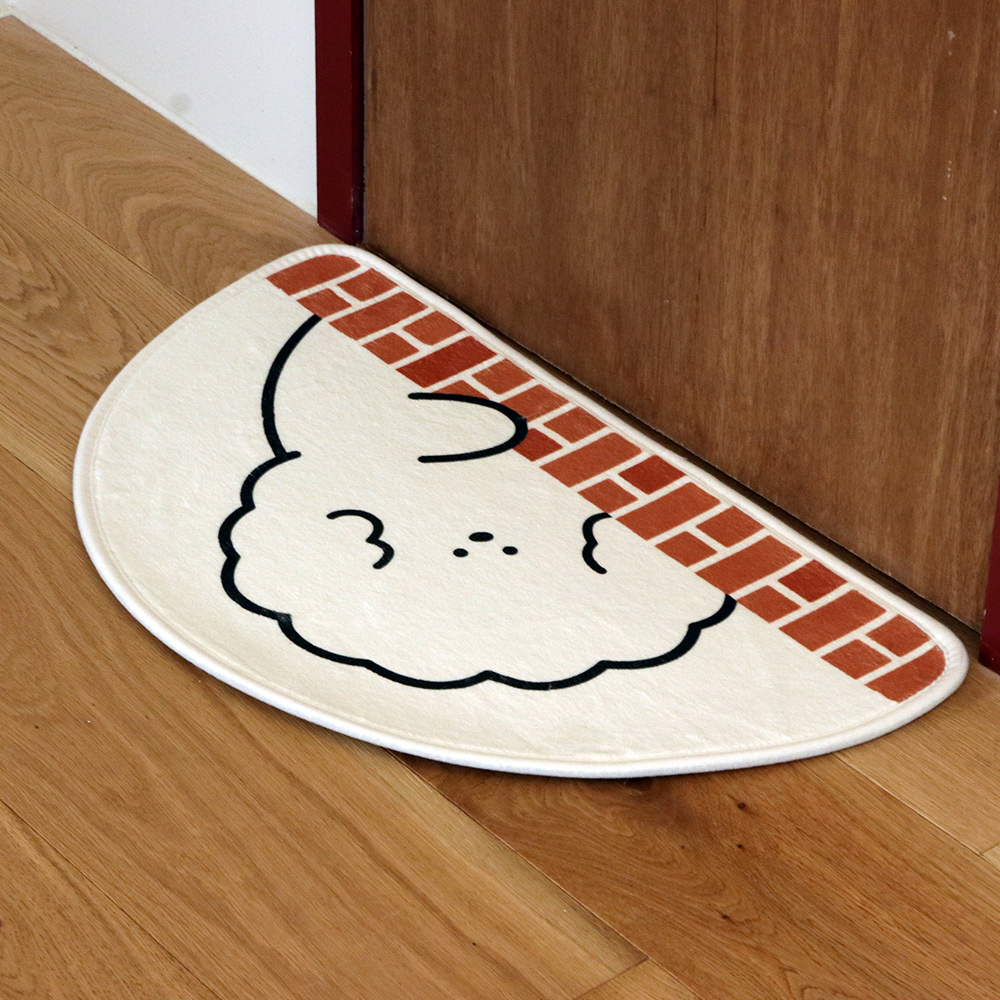 [DTP] 반달 푸숑 발매트