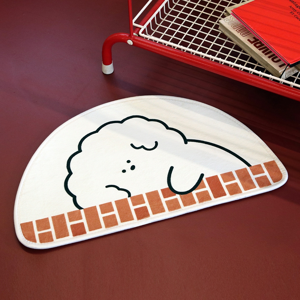 [DTP] 반달 푸숑 발매트