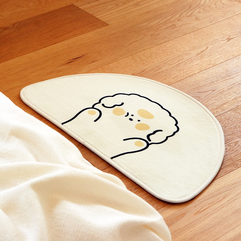 [DTP] 반달 푸숑 발매트