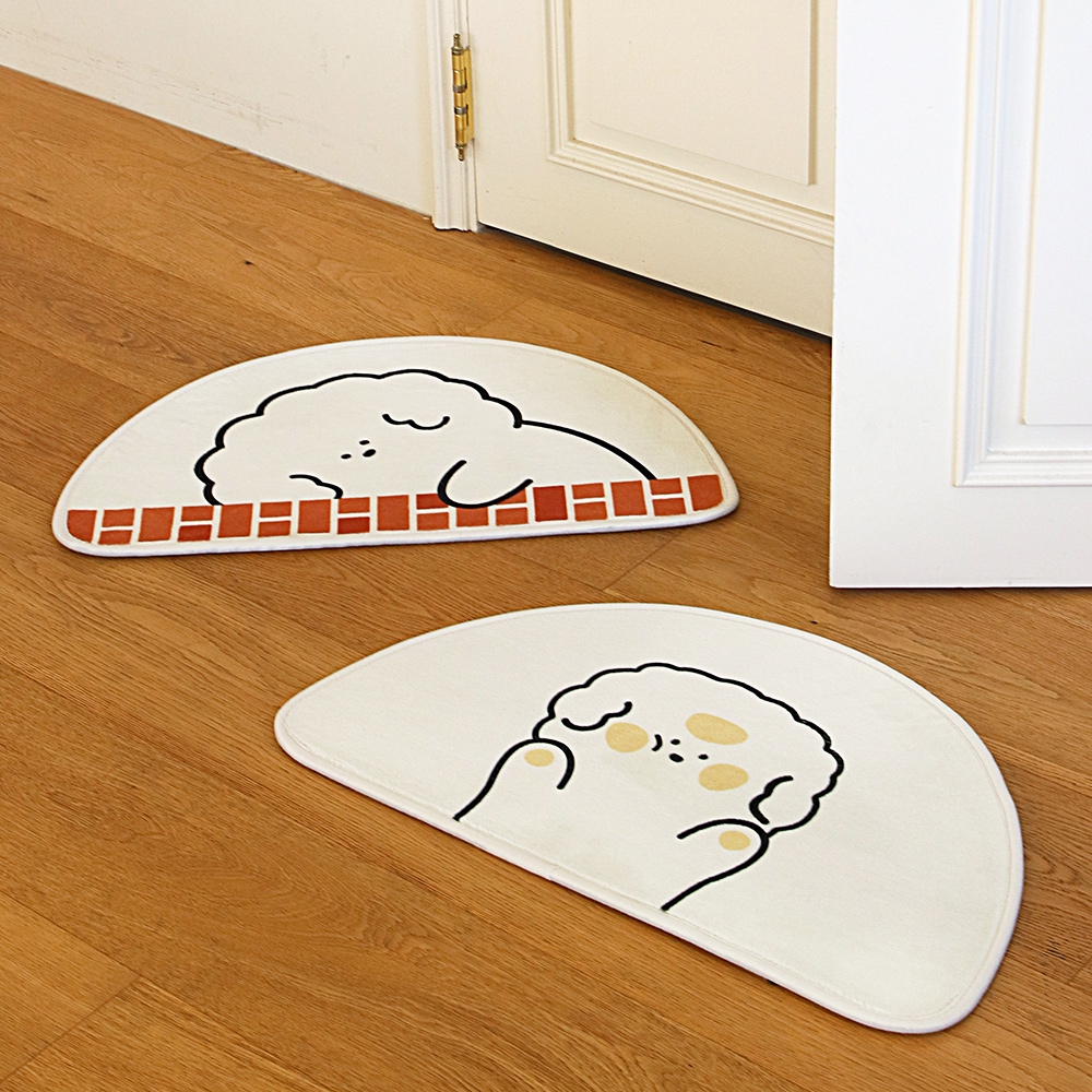 [DTP] 반달 푸숑 발매트