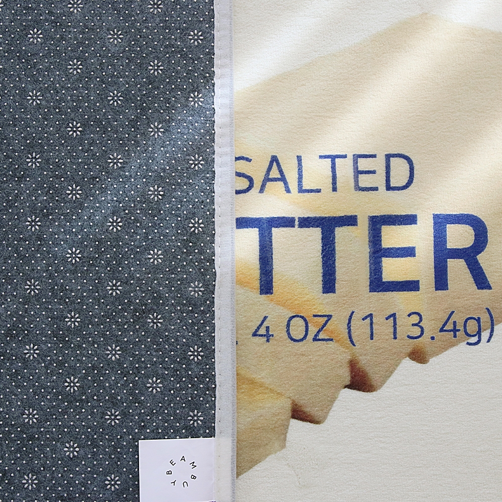 두꺼운 메모리폼 버터 욕실 발매트