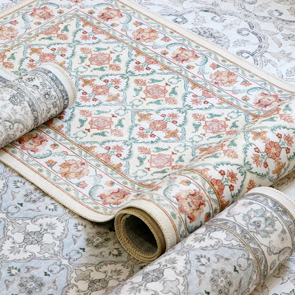 [페르시안] 셔닐 앤티크 타일 러그