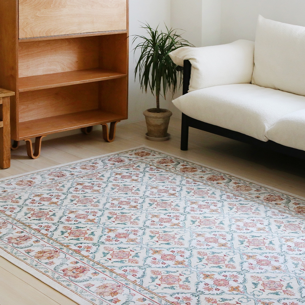 [페르시안] 셔닐 앤티크 타일 러그