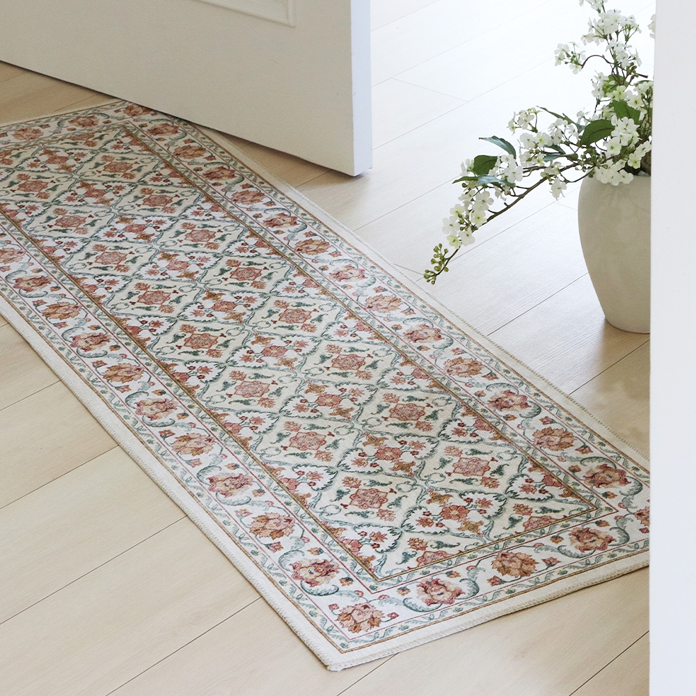 [페르시안] 셔닐 앤티크 타일 러그