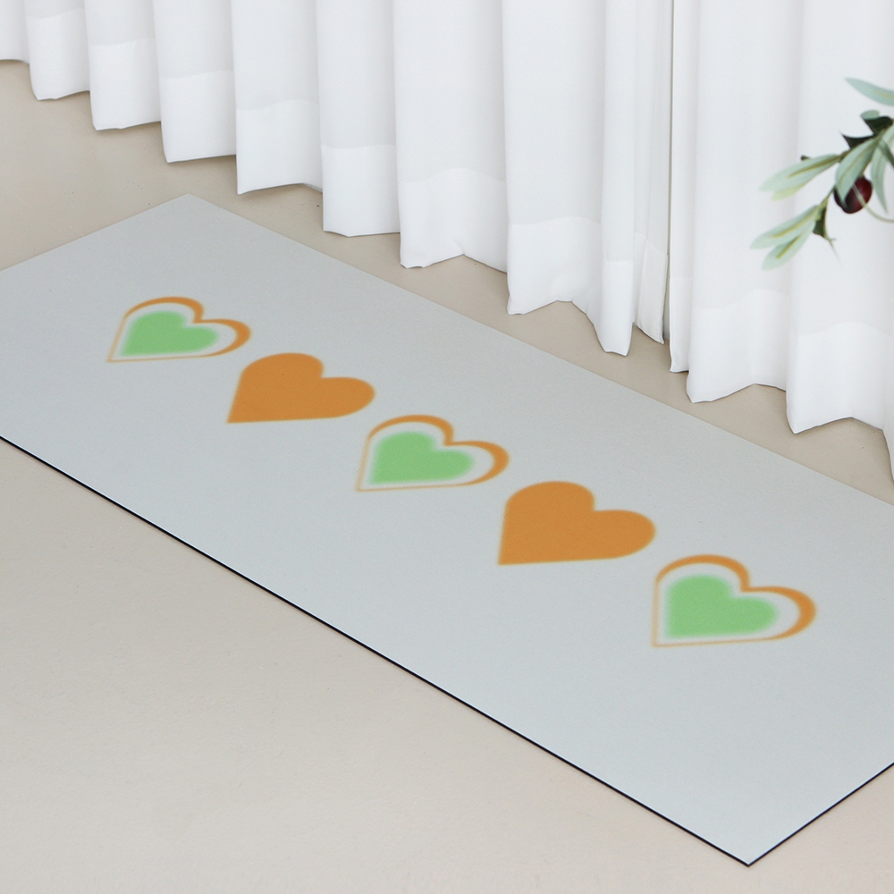 하트 소프트 규조토 발매트&주방매트