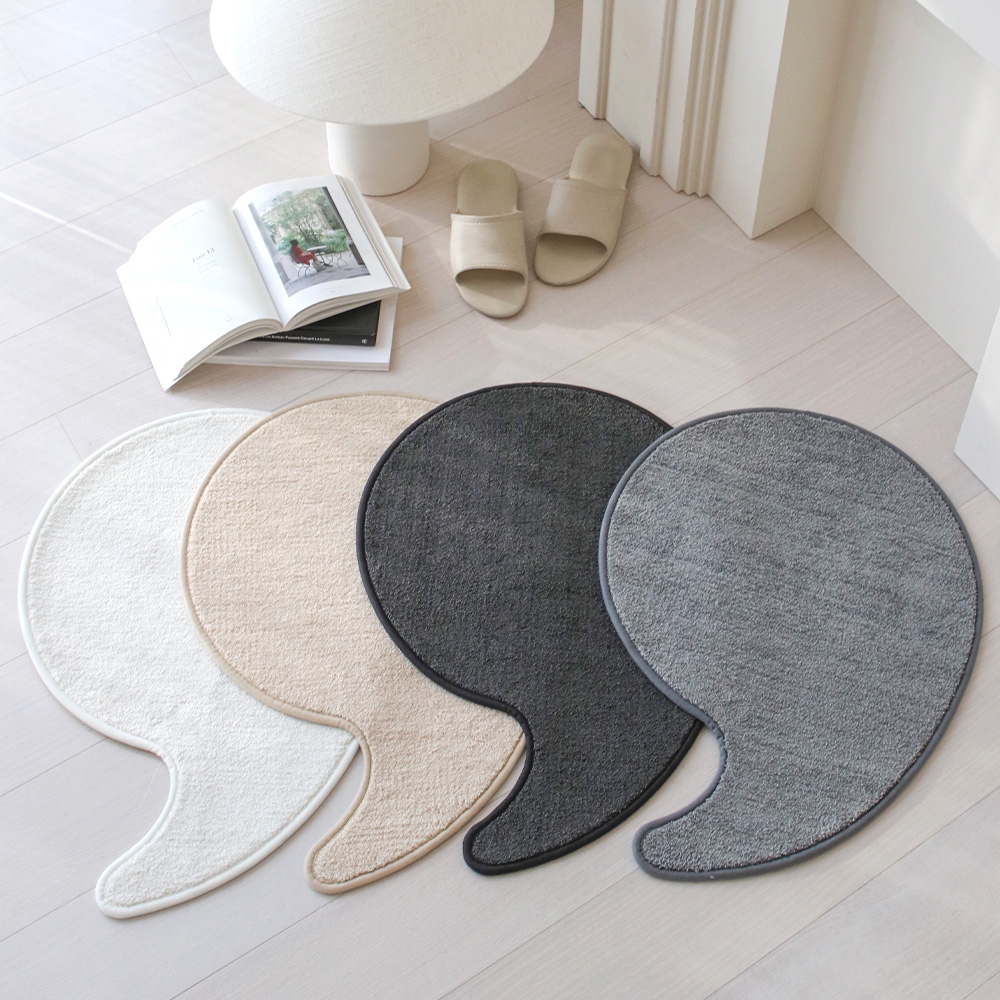 [그리스직수입] 자카드 쉼표 매트