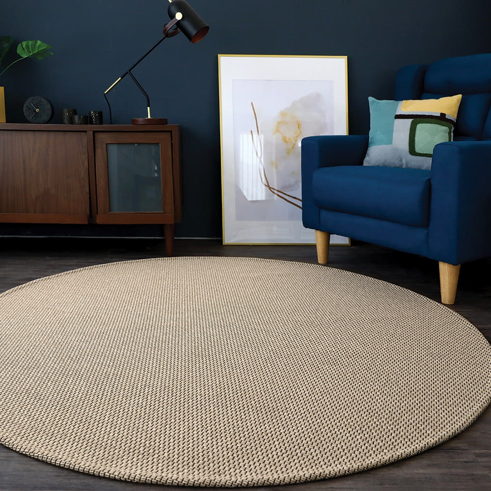 사이잘룩 원형 러그